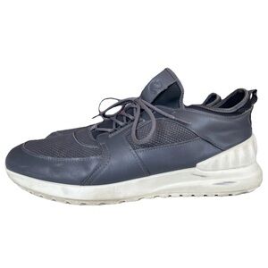 ECCO Men's Astir Lite Sneaker gray Leather size US 12-12.5